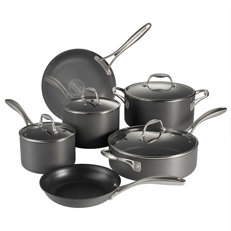 Tramontina Gourmet 10-pc. Hard-Anodized Aluminum Cookware Set