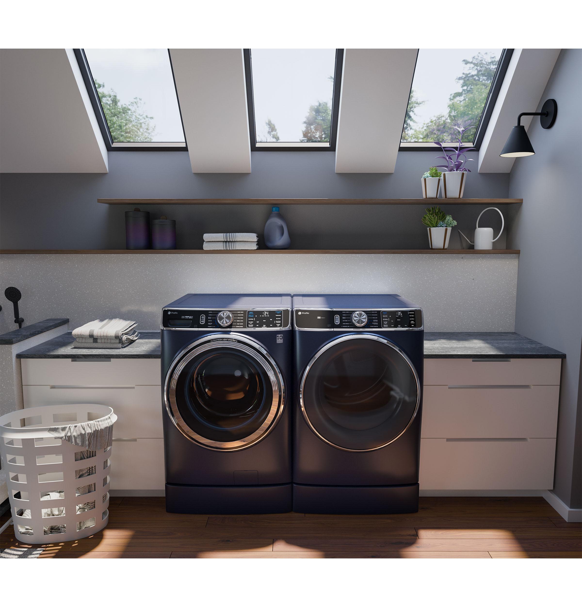 Ge Appliances PFW870SPVRS Ge Profile™ 5.3 Cu. Ft. Capacity Smart Front Load Energy Star® Washer With Ultrafresh™ Vent System+ With Odorblock™