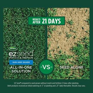 Scotts 20 lbs. EZ Seed Patch  Repair Sun and Shade Mulch Grass Seed and Fertilizer Combination 17504