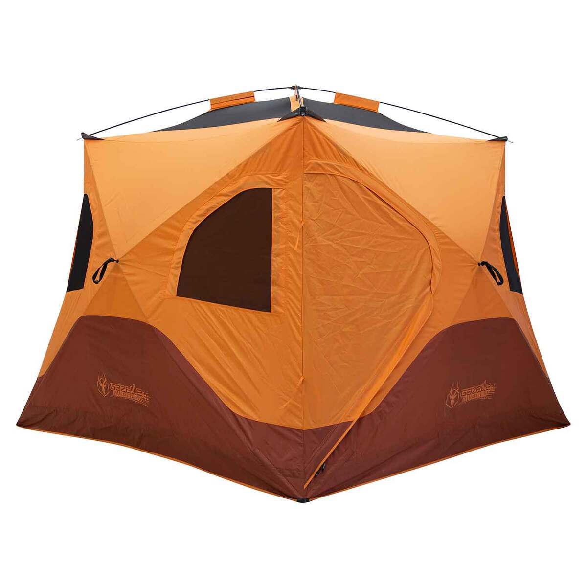 Gazelle T4 Overland 4Person Camping Tent  Sunset Orange