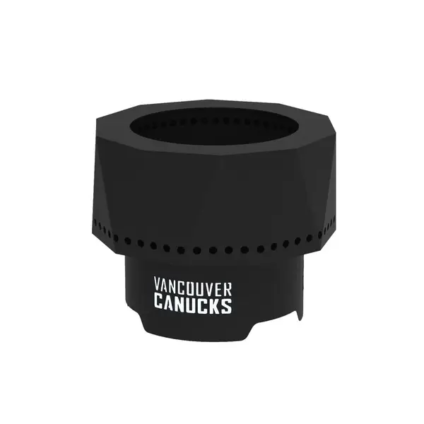 Blue Sky Vancouver Canucks Ridge Smokeless Fire Pit