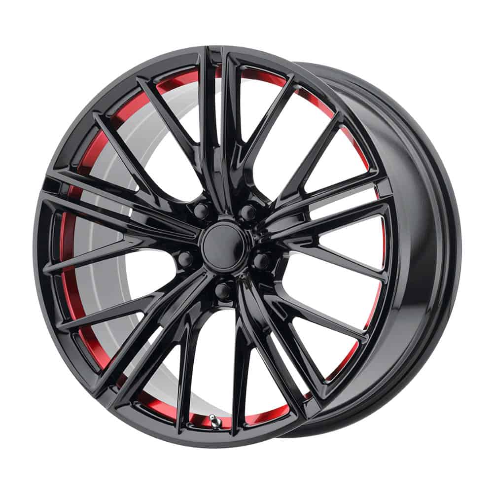 OE Creations PR194 PR194 20X9 5X120 G-BLK RED MACH 30MM