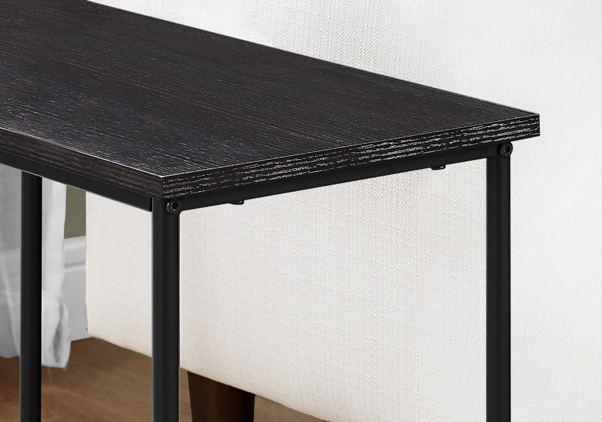 Contemporary Cappuccino Accent Table