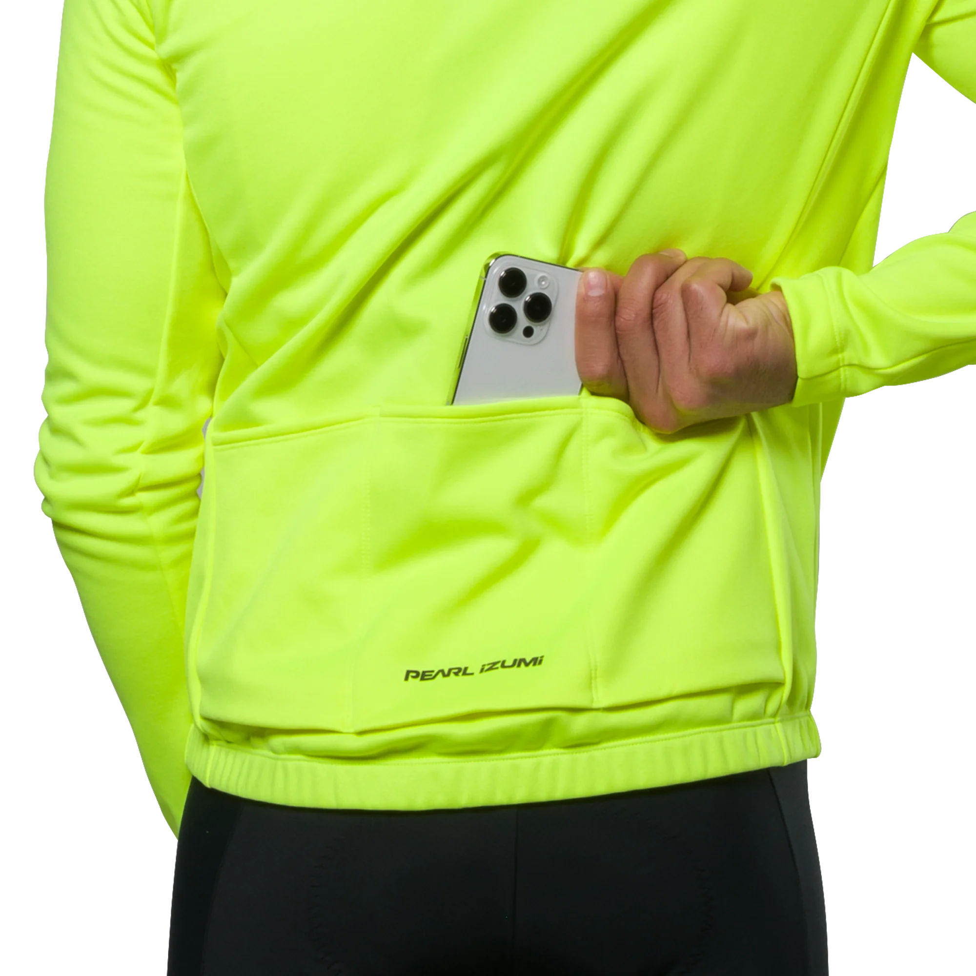 Pearl Izumi Quest Thermal Long Sleeve Road Jersey - Screaming Yellow