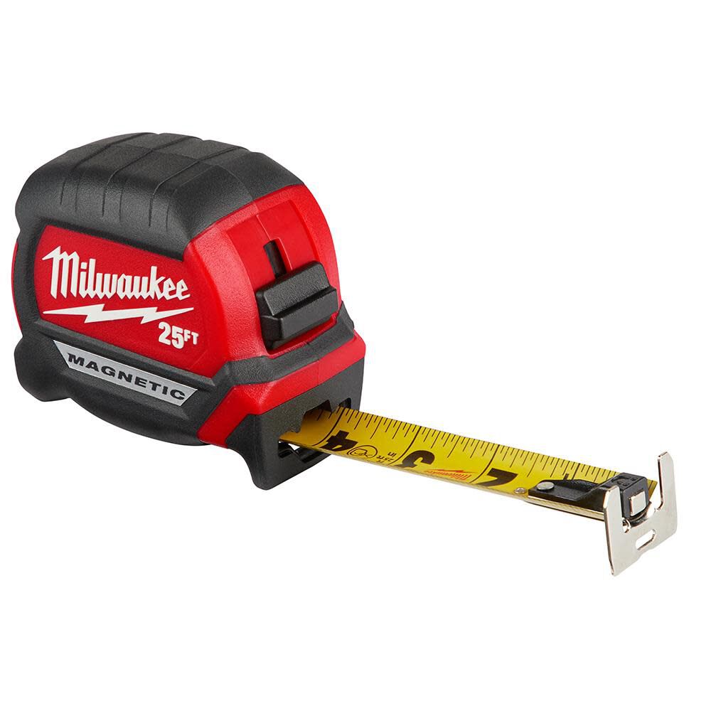 MW 25Ft Compact Magnetic Tape Measure 48-22-0325 from MW