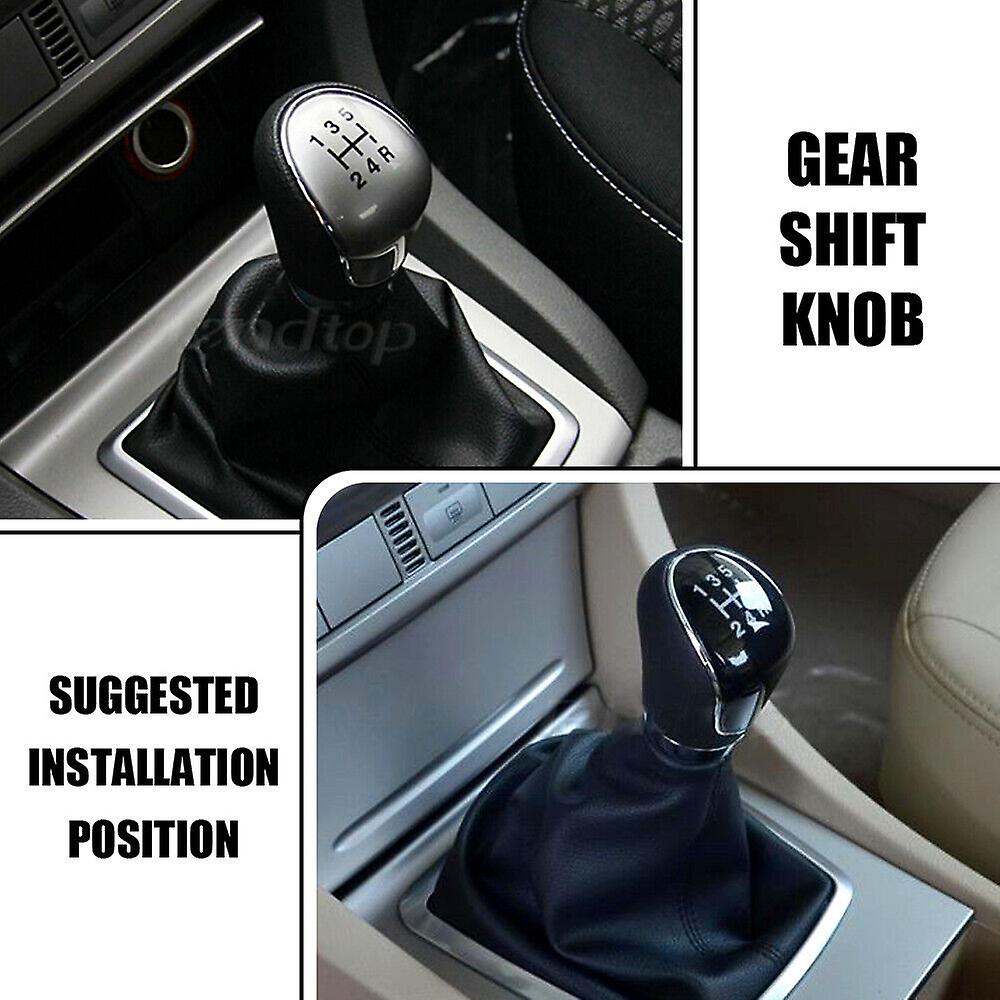 6 Speed Car Manual Gear Shift Stick Knob For Ford Focus Mk3 Fiesta C-max Mondeo