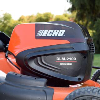 ECHO eFORCE 21 in. 56-Volt Cordless Battery Walk Behind Push Lawn Mower Tool Only DLM-2100BT