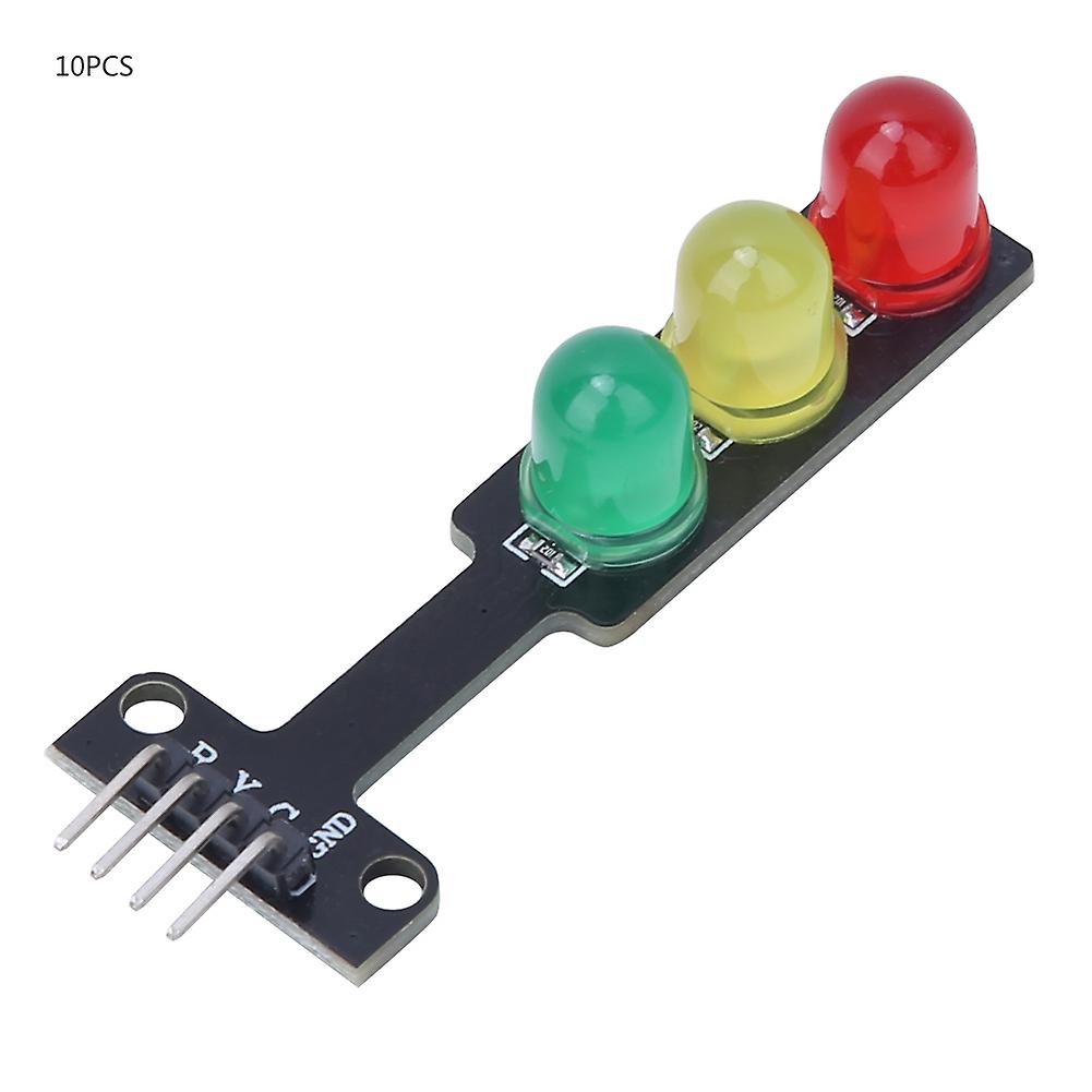 10 Pcs Traffic Light Module Normal Brightness Digital Separate Control Lamp 5v