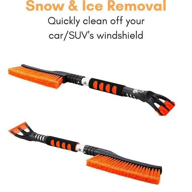 Snow Brush With Ice Scraper 2 Pack