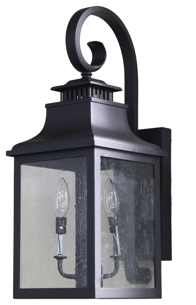 Morgan Exterior Wall Lighting   Traditional   Outdoor Wall Lights And Sconces   by AA Decor  Houzz