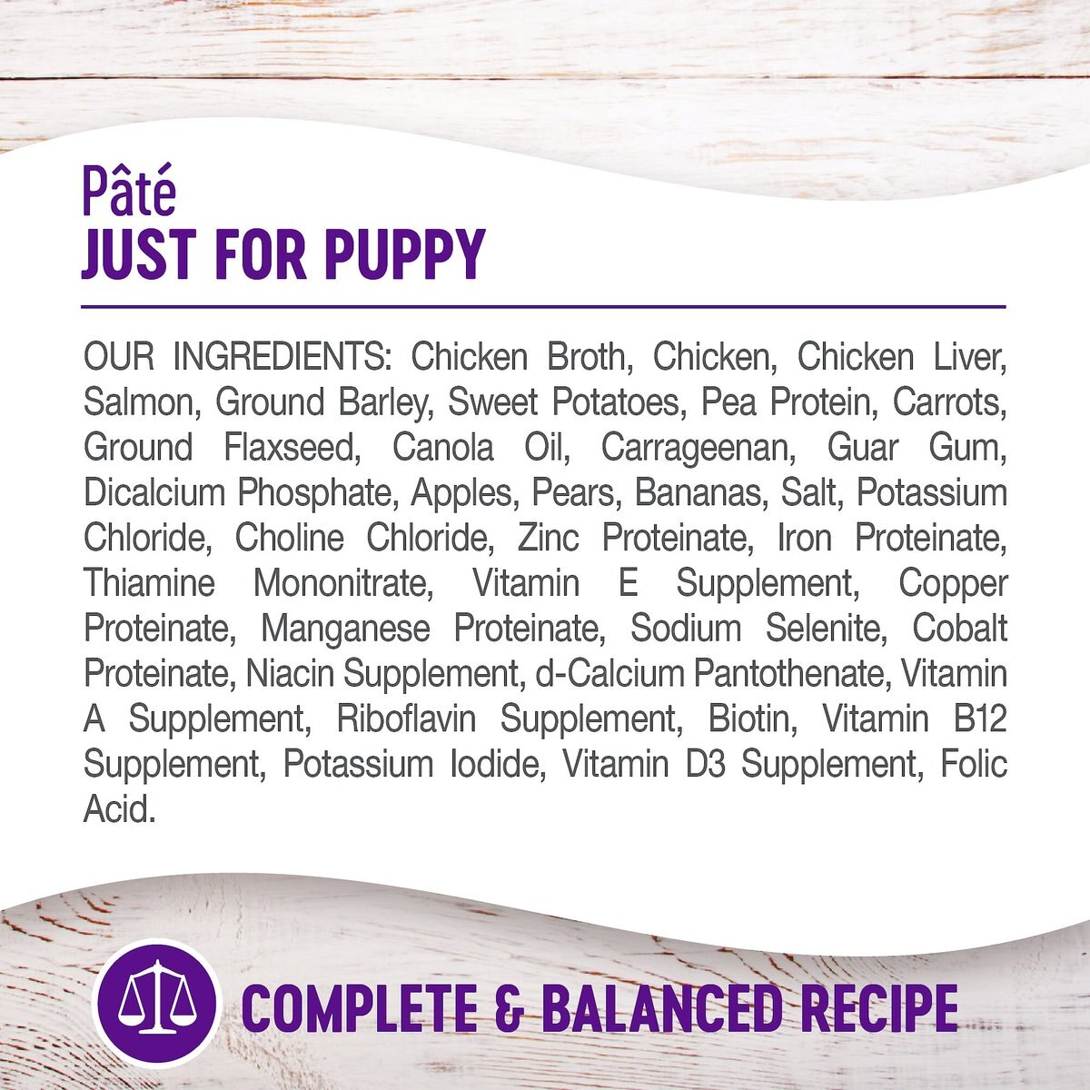 Wellness Complete Health Just for Puppy Canned Dog Food