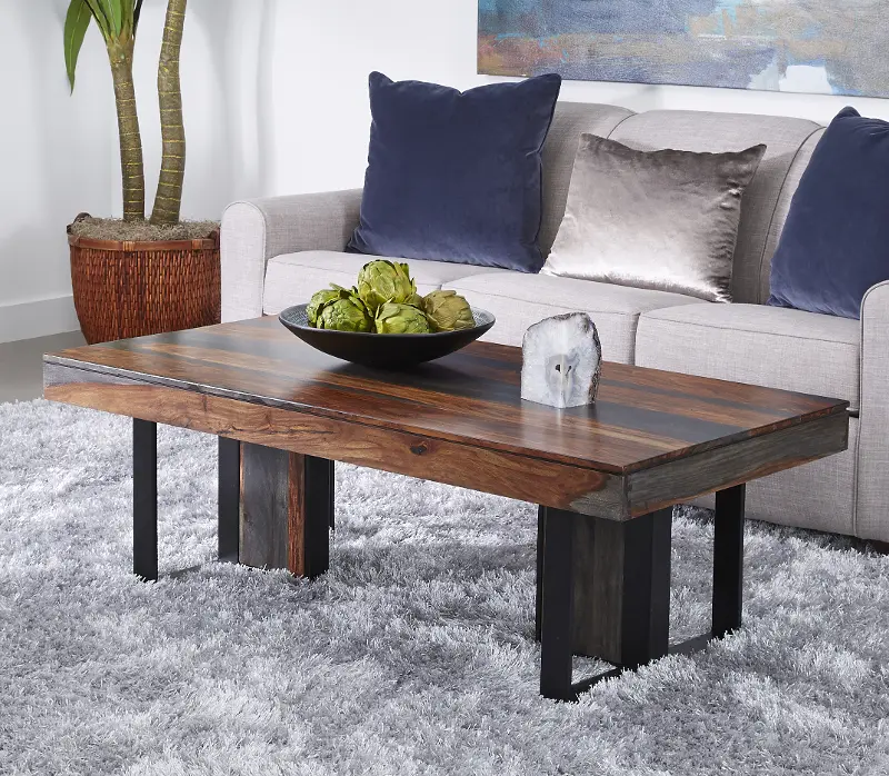 Sierra Dark Brown Coffee Table