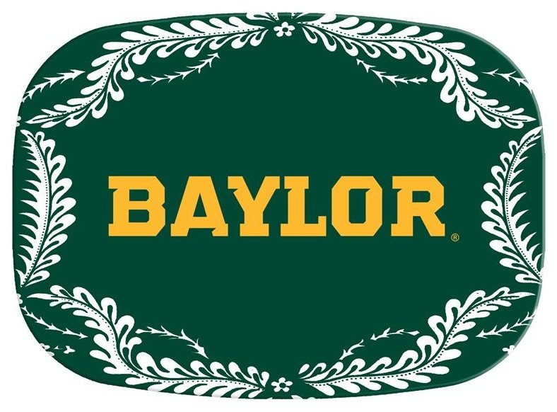 GB3115 Gold Baylor on Green Provencial  Glass Cutting Board   Transitional   Cutting Boards   by Marye Kelley  Houzz