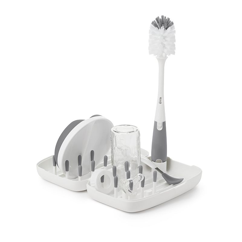 OXO Tot On-The-Go Drying Rack with Bottle Brush