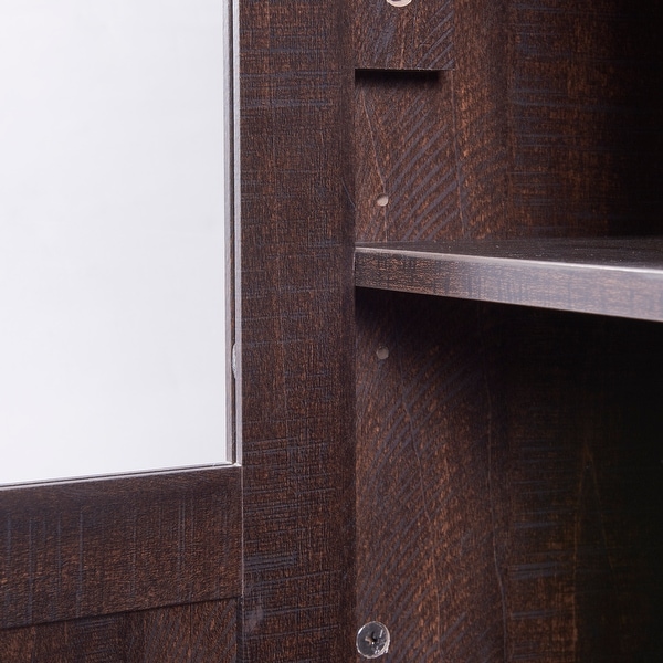 Sideboard Buffet Cabinet with Wine Rack and Drawer