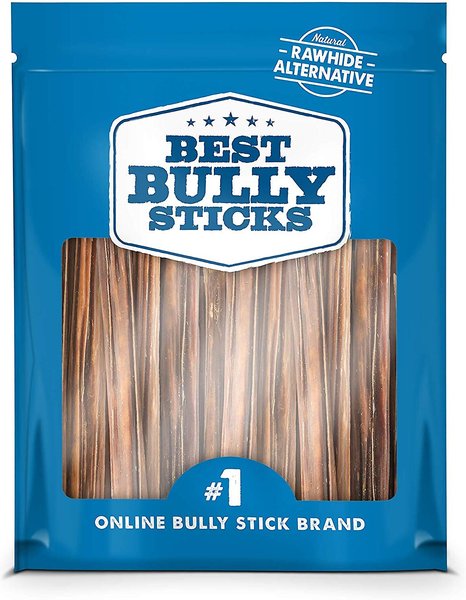 Best Bully Sticks Beef Gullet Sticks Dog Chews， 6-in， 25 count