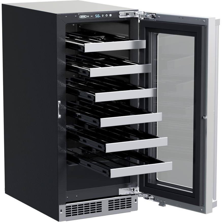 Marvel 24-Bottle Professional Wine Cooler with Dynamic Cooling Technology MPWC415-SG31A