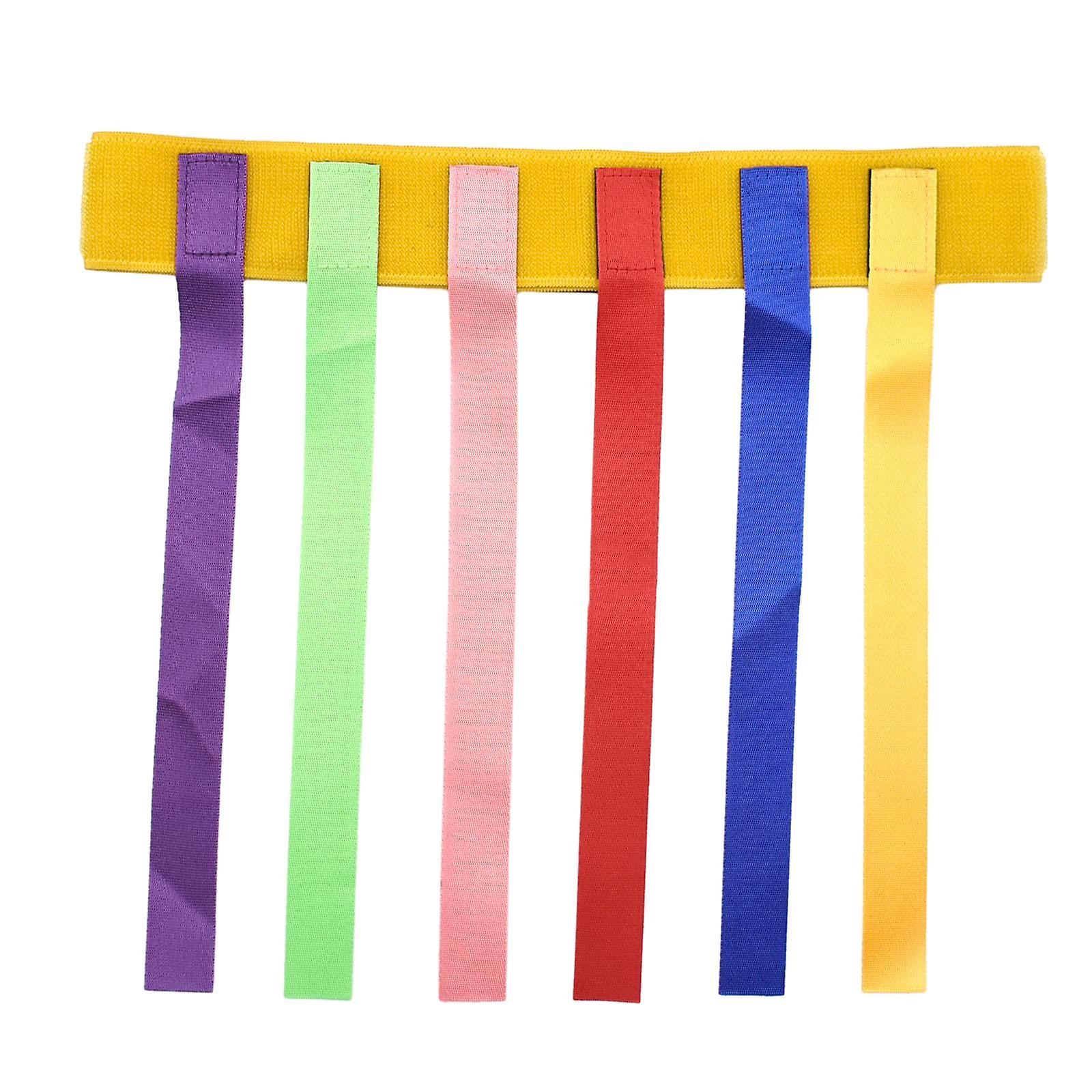 Pull Tail Game Belt Team Game Kids Chasing Game For Outdoor Birthday Yellow