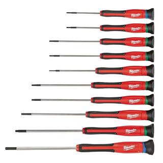 MW Precision Screwdriver Set (10-Piece) 48-22-2612