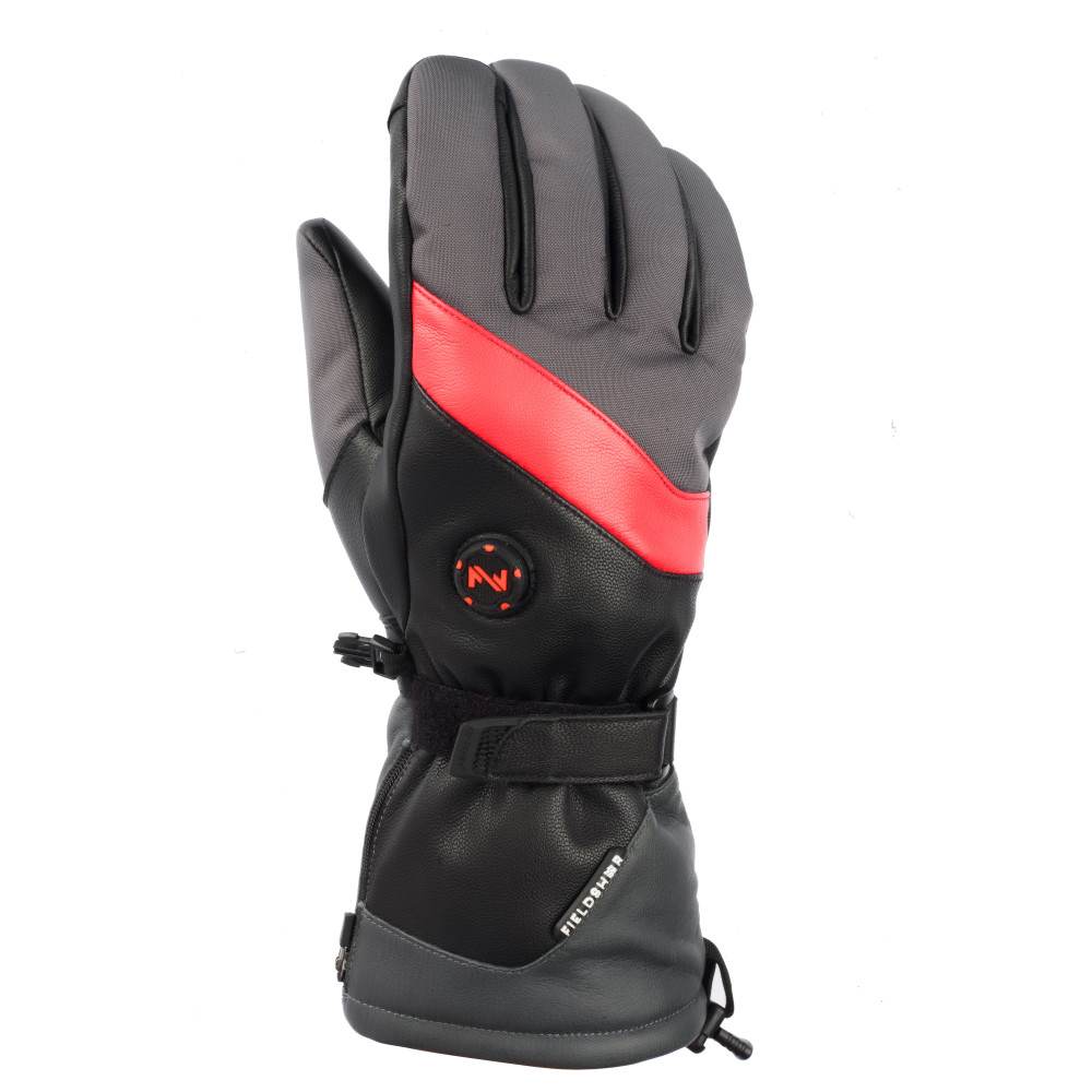 Slope Style Heated Gloves Unisex 7.4 Volt Gray Medium ;