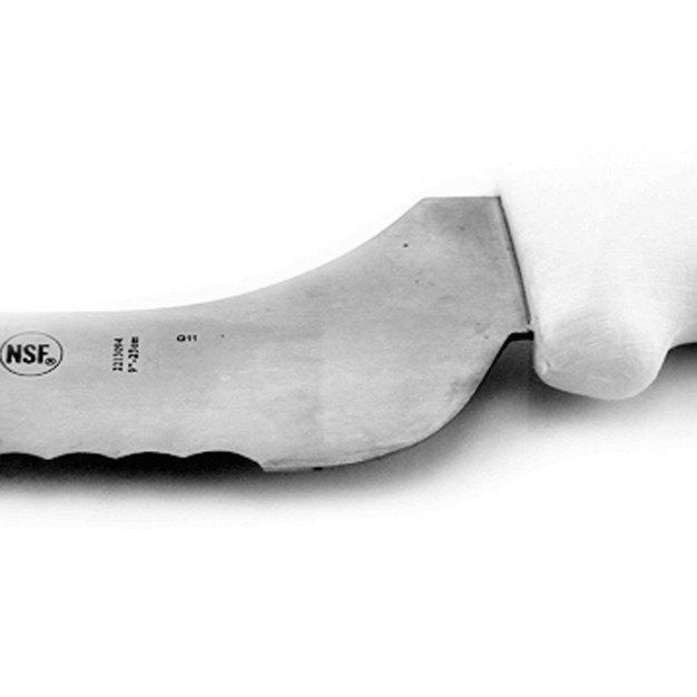 Stainless Steel Scalloped Offset Bread Knife