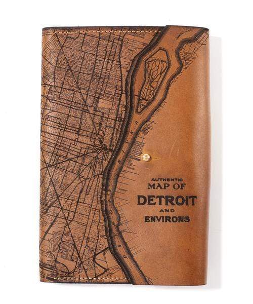 Leather Map Journals