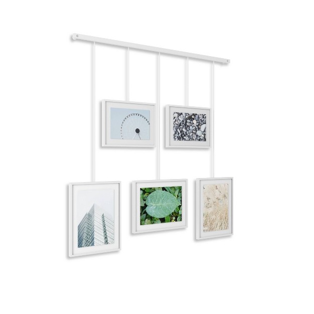 X 26 quot Exhibit Gallery Multiple Images Display Frame White Umbra