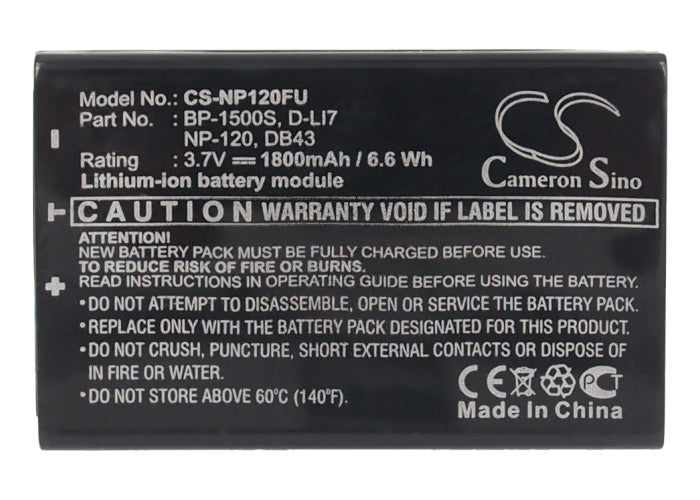 Aiptek DXG595V Replacement Battery BatteryClerkcom Camera