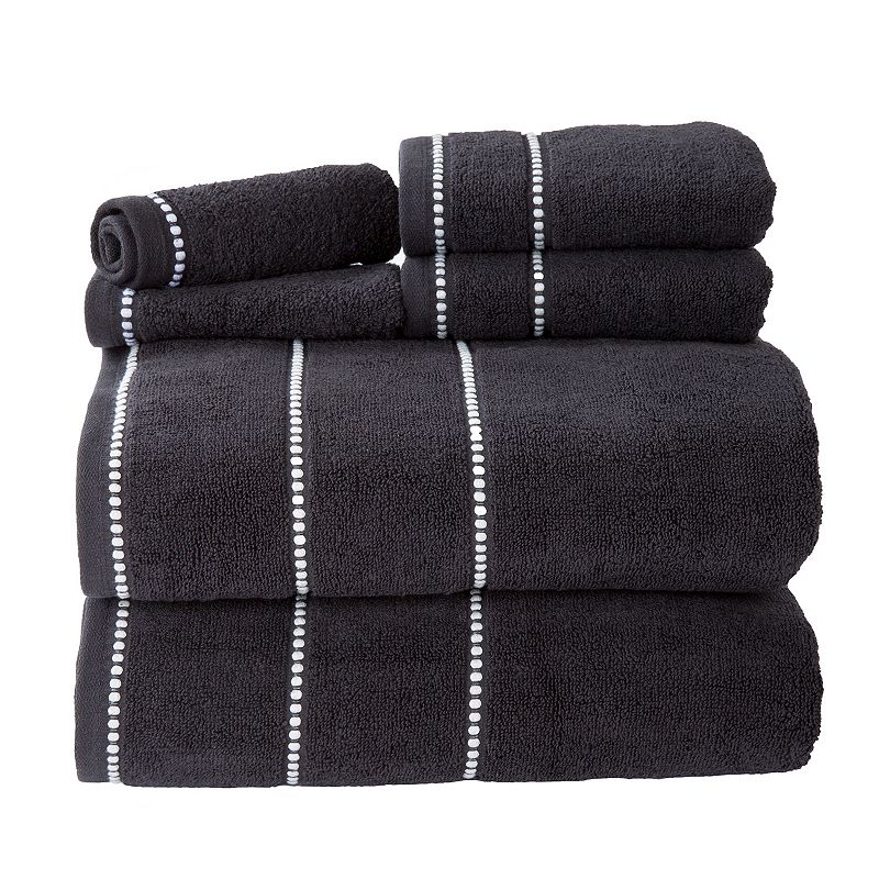 Portsmouth Home Quick Dry 6-piece Bath Towel Set