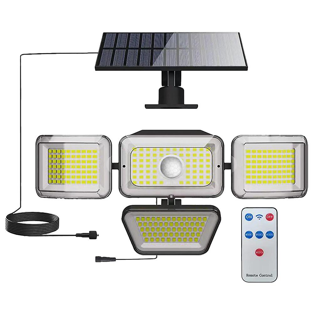 1 Set Of Solar Outdoor Light Waterproof Flood Light Solar Powered Wall Lamp Garden Yard Solar Lamp