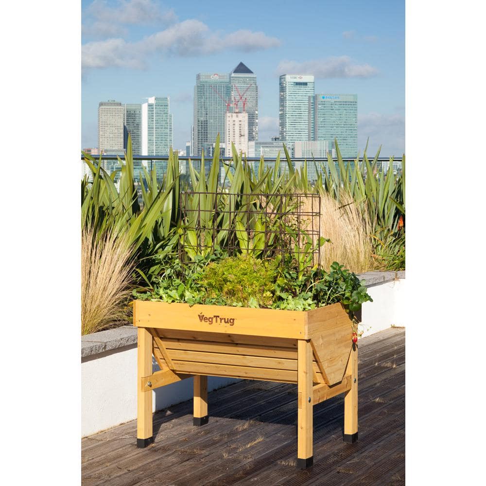 VegTrug 1 m Wooden Raised Bed Planter VTNS0361USA