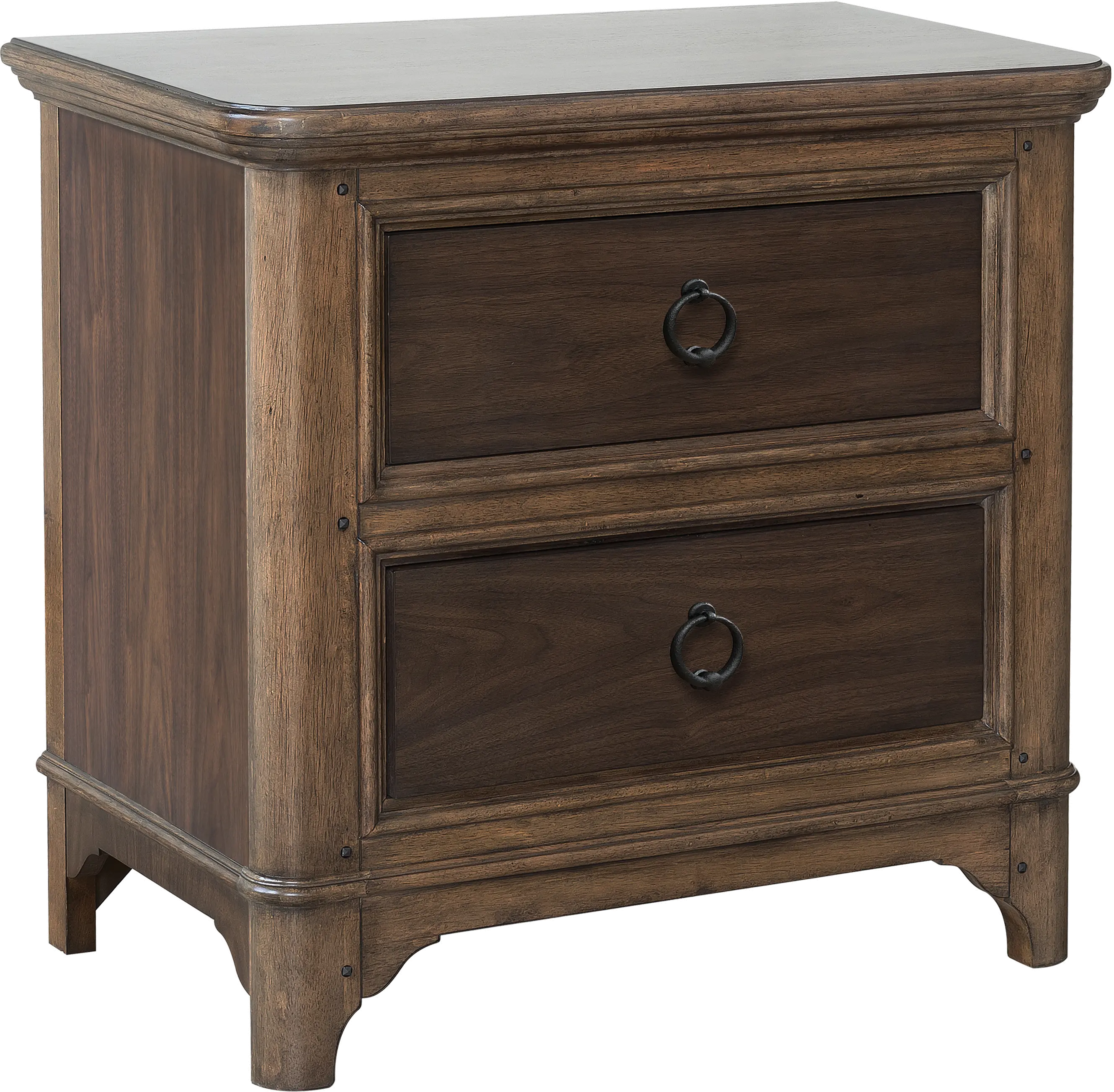 Hearthstone Walnut Brown Nightstand