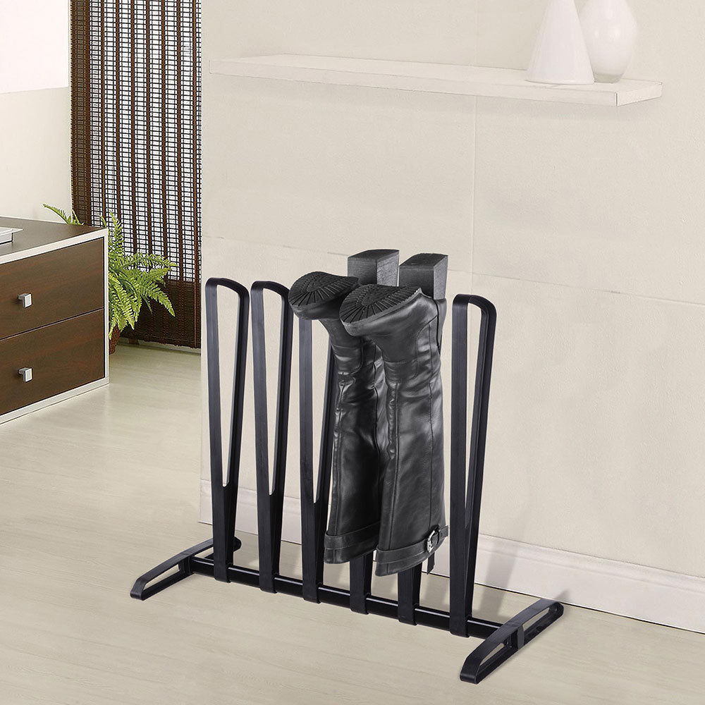 Yescom Boots Organizer Rack Shoes Storage Stand for 3-Pair