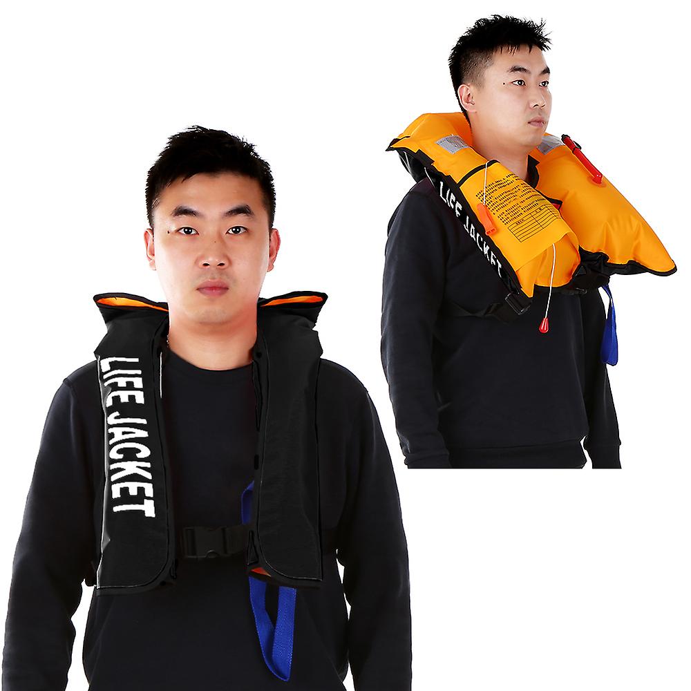 Manual Inflatable Life Jacket Adult Life Vest Water Sports Swimming Fishing Survival Jacket