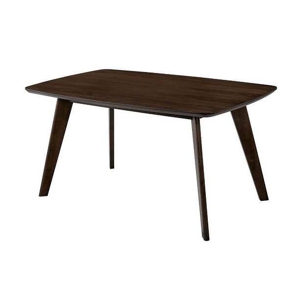 Wooden Dining Table in Gray Walnut Finish - Gray Walnut