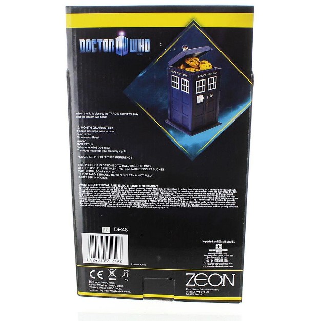 Se7en20 Doctor Who Tardis Cookie Jar With Lights amp Sounds