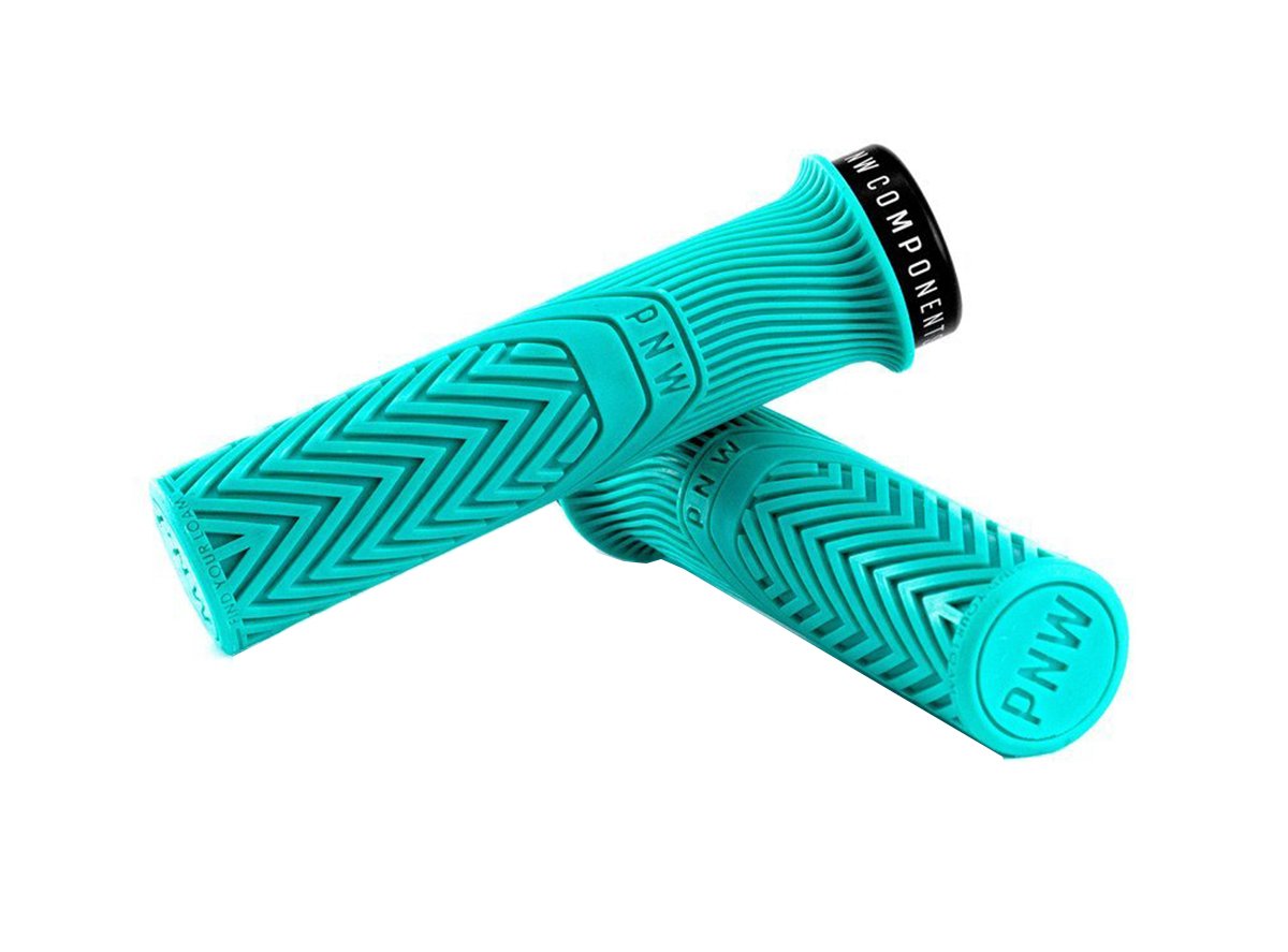 PNW Loam MTB Lock-On Grips - Seafoam Teal