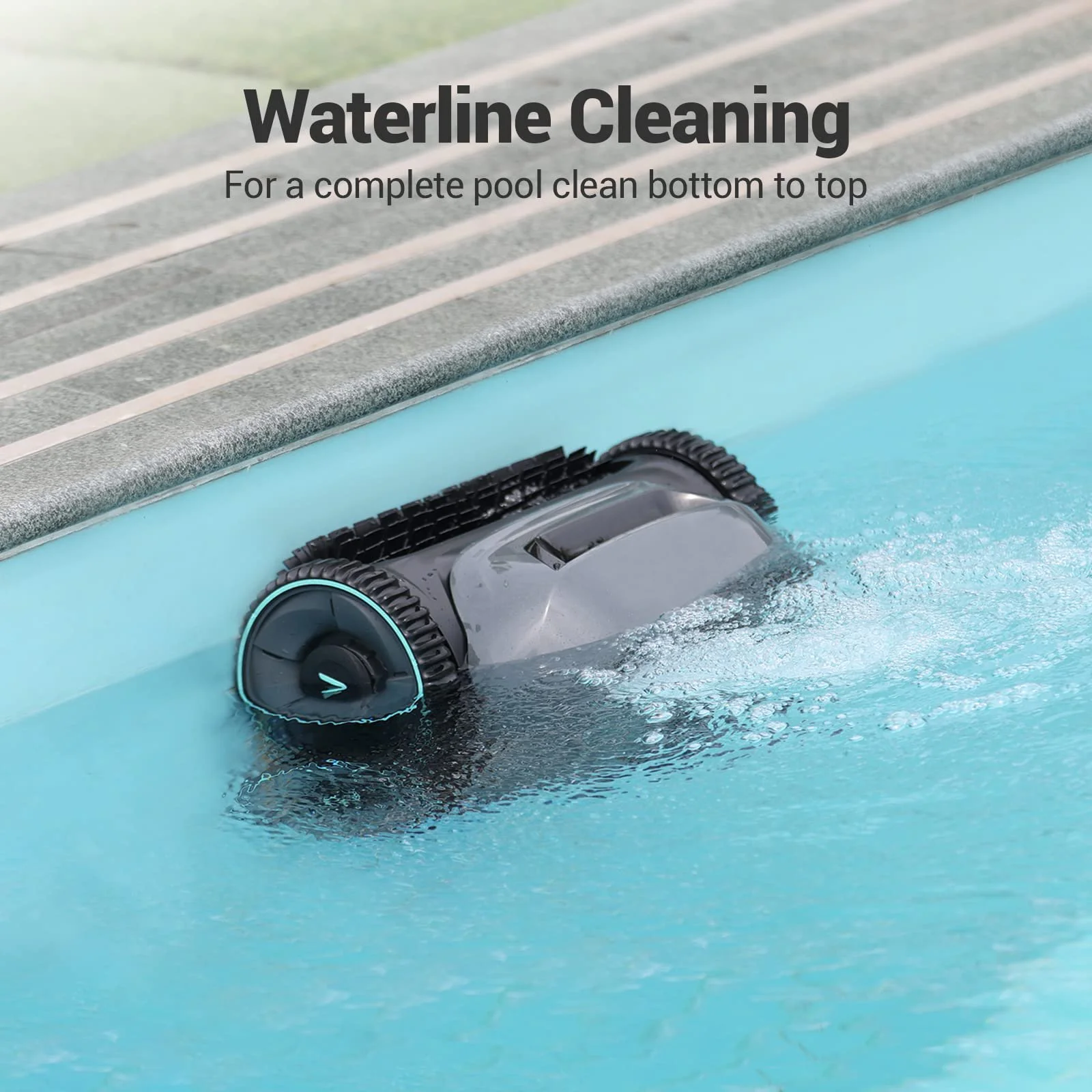 (2024 Upgrade)  Cordless Robotic Pool Cleaner