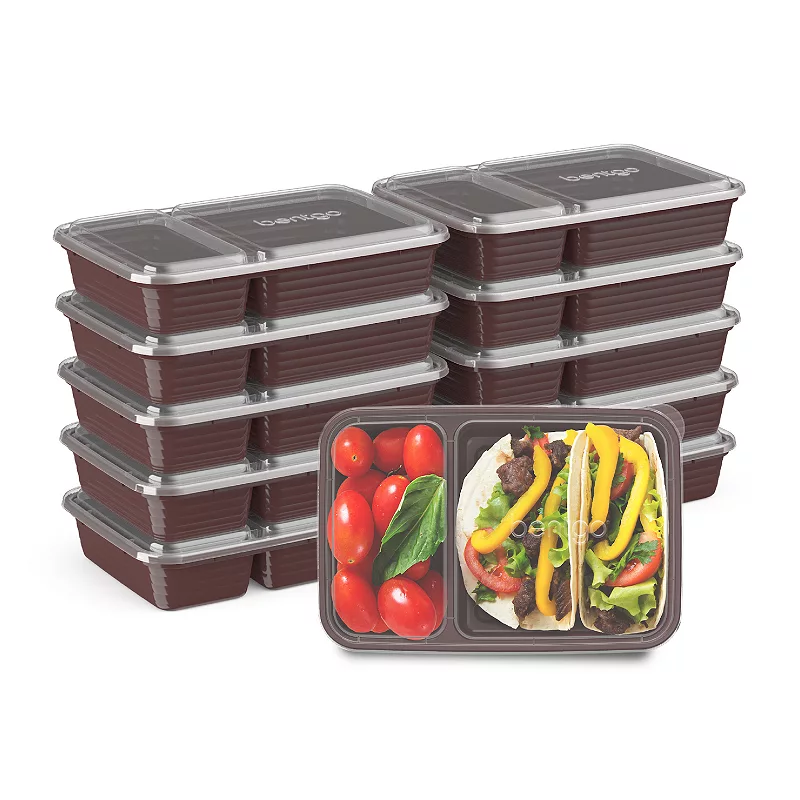 Bentgo Prep 10-pc. 2-Compartment Container Set