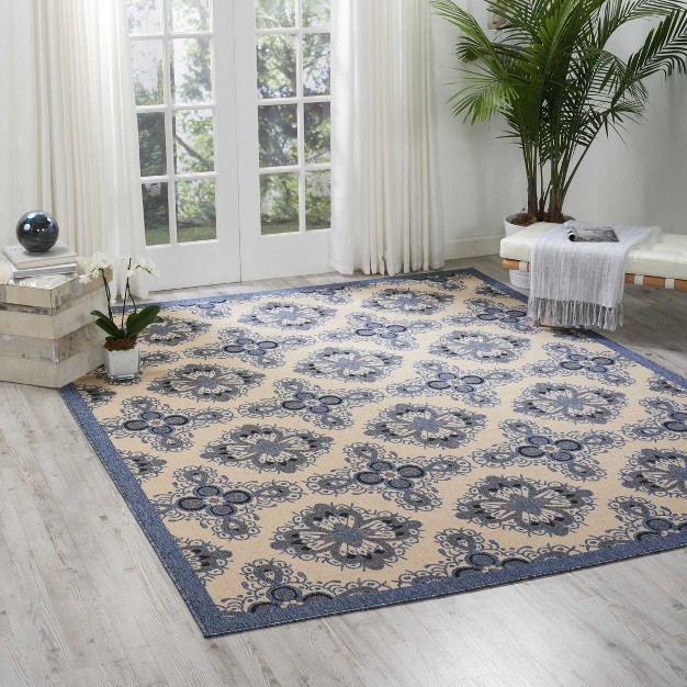 Nourison Caribbean Contemporary Outdoor Area Rug