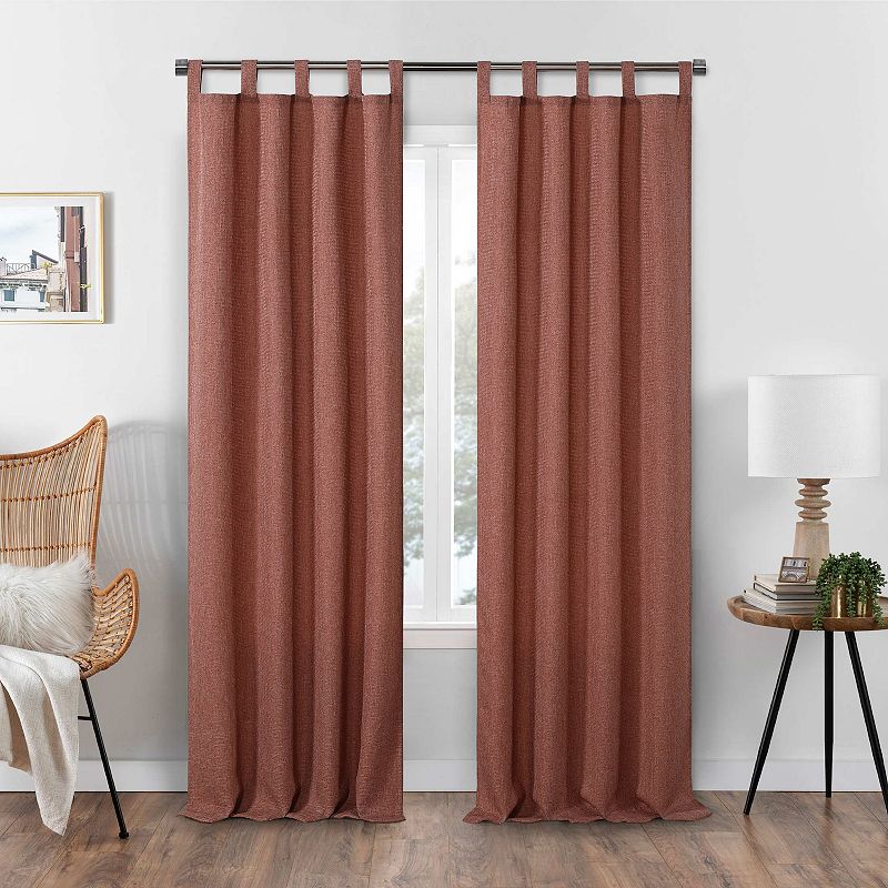 B. Smith Hartford Light Filtering Set of 2 Window Curtain Panels