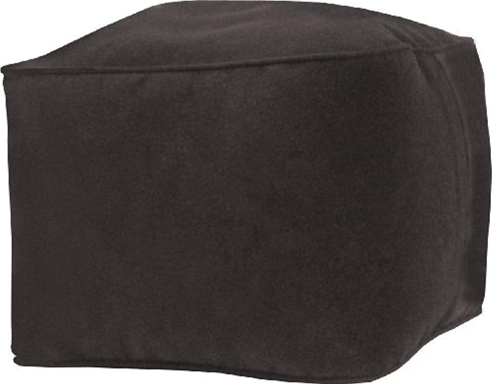 Gold Medal Bean Bags Gold Medal Microsuede Ottoman Bean Bag Medium Black  Crowdfused