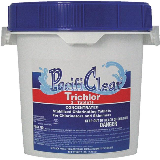 Water Techniques  Trichlor 3 in. Tablets - 5 lbs Pail