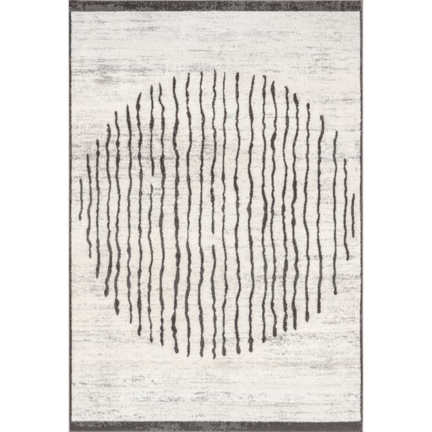 Shireen Contemporary Circle Area Rug