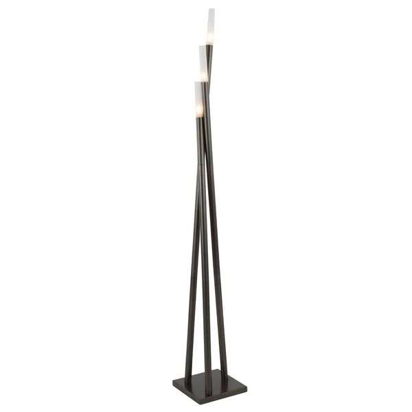 Strick and Bolton Peale 3-light Modern Icicle Floor Lamp - N/A