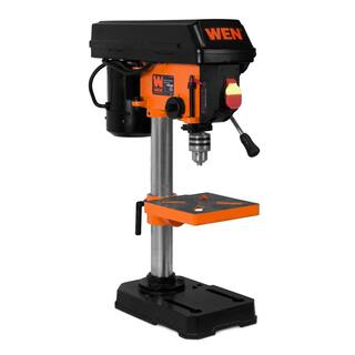 WEN 2.3-Amp 8 in. 5-Speed Cast Iron Benchtop Drill Press with 12 in. Chuck Capacity 4208T