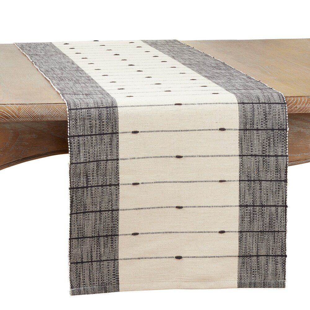 Table Runner With Thin Stripe Design   16\