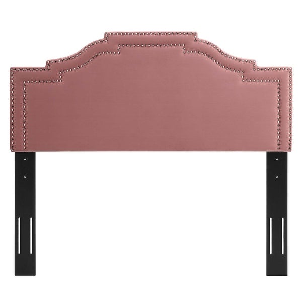 Lucia Twin Performance Velvet Headboard - - 33066608