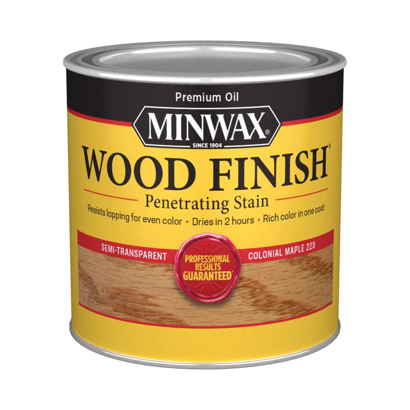 STAIN MINWX8OZ COL MAPLE