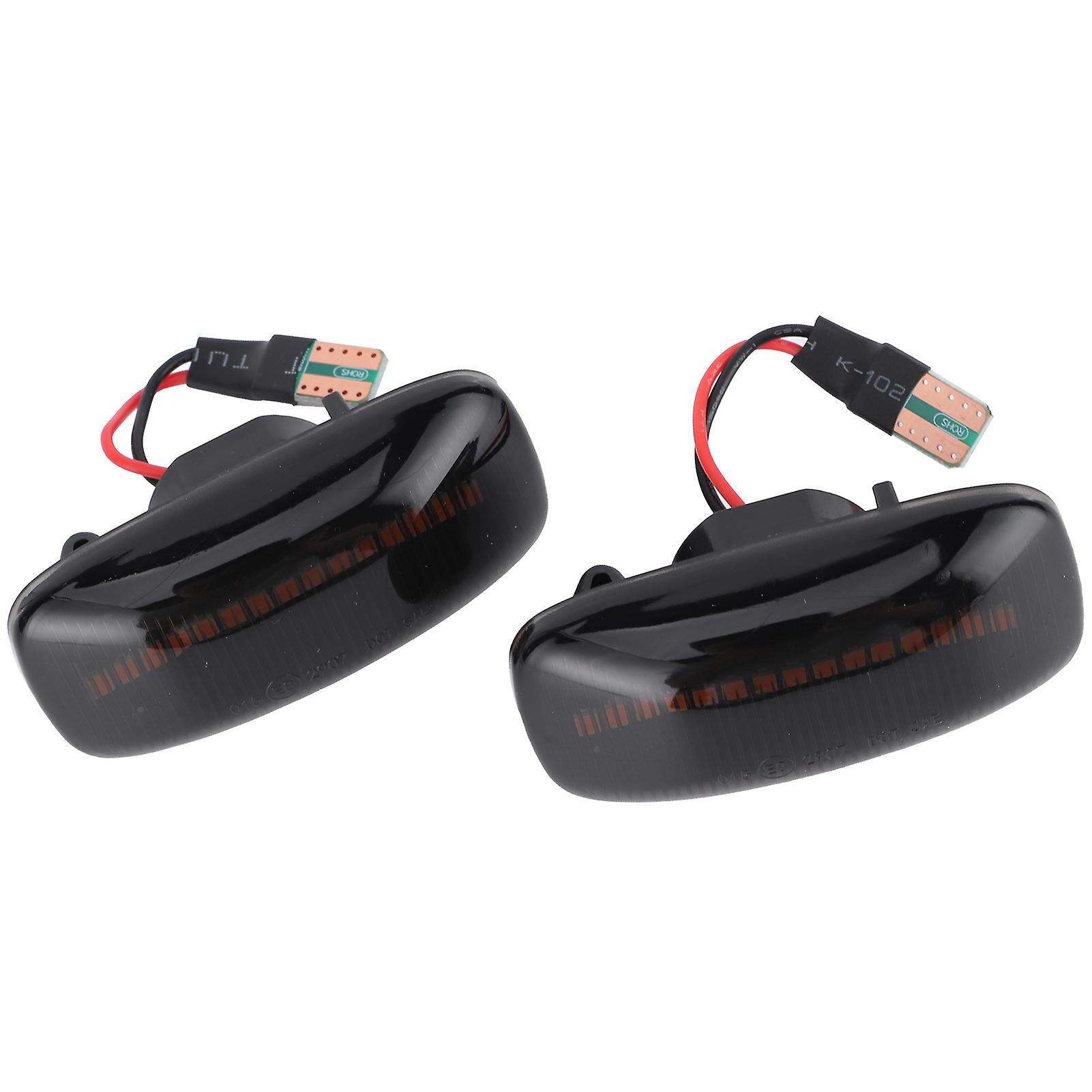 2pcs Side Marker Light Turn Signal Indicator Led Dynamic Repalcement Fit For Nissan Maxima